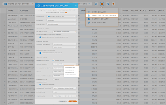 Optimize your delivery routes by drive time