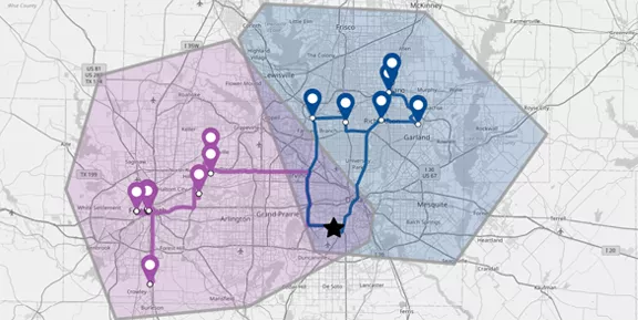 Territory Based Scheduling and Delivery + Service Coordination