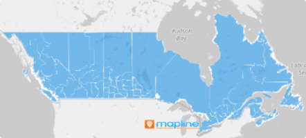 Map of Canada Agricultural Regions