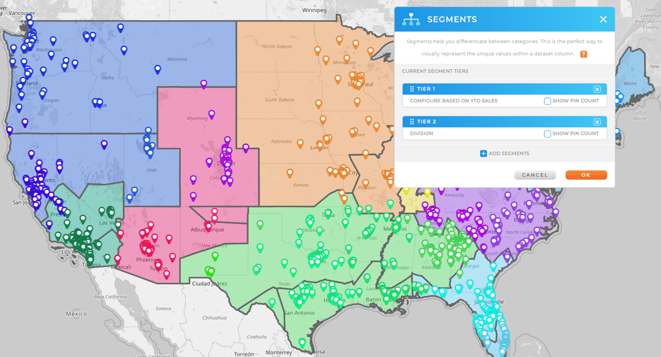 Auto-assign locations with smart territories in minutes with Geo Mapping