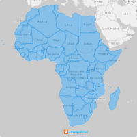 Map of African Countries