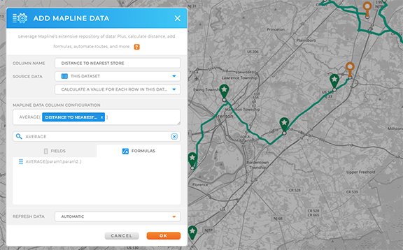 Auto-assign leads by proximity to a sales rep