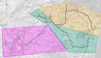 Create cost-efficient delivery zones in Mapline!