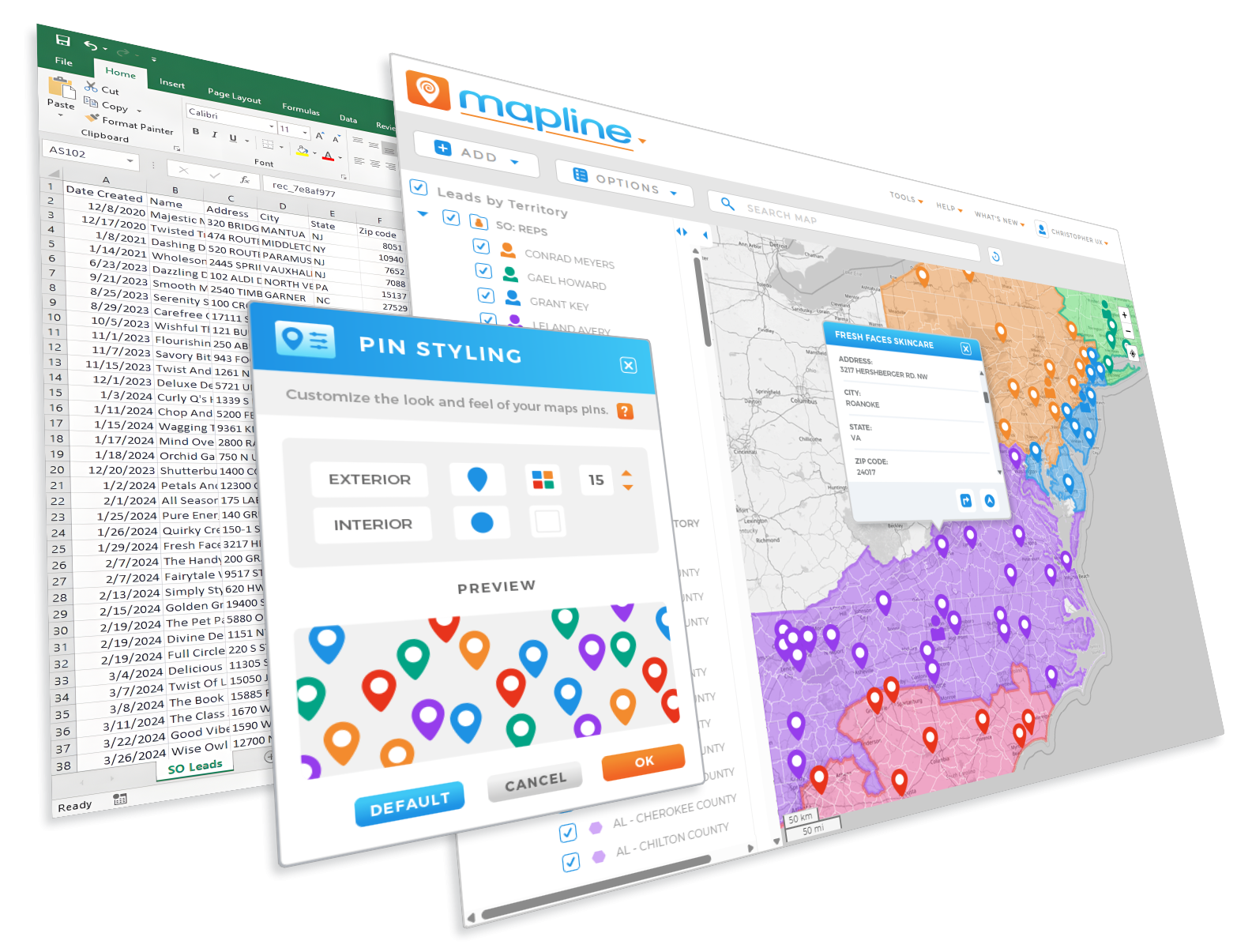 Turn a pin map into a powerhouse with Mapline
