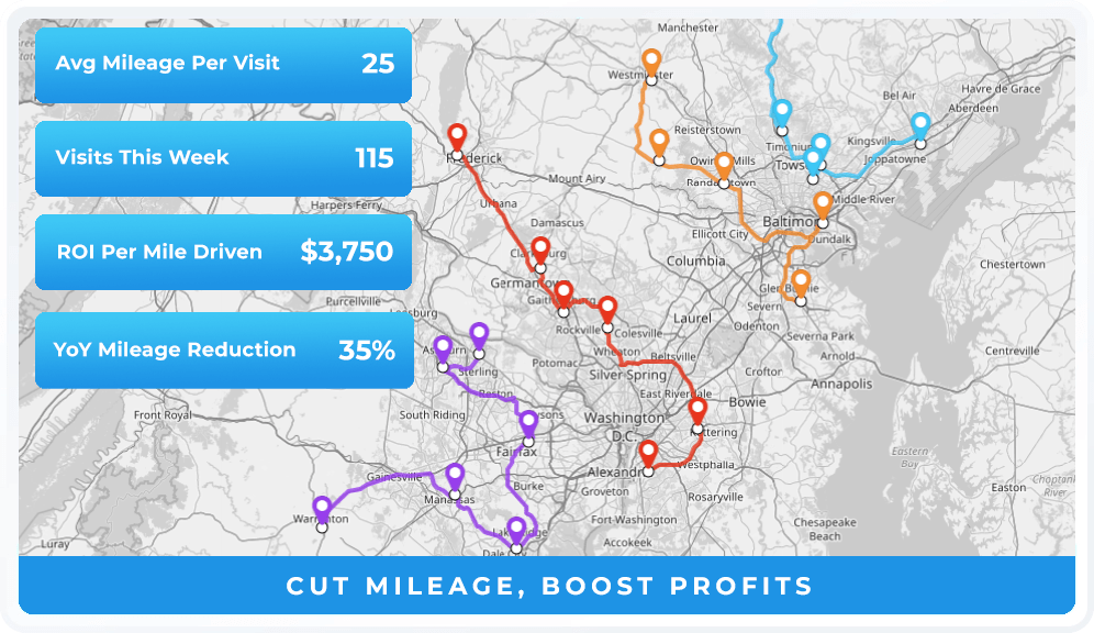 Cut mileage, boost profits