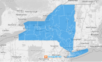 Map of US State Legislative Districts