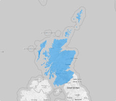 Map of Scotland Council Areas