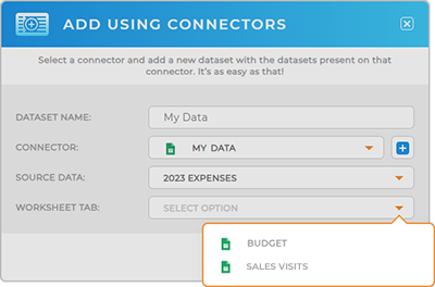 Configure your connection to import your data