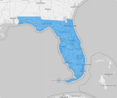 Map of U.S. Voting Districts