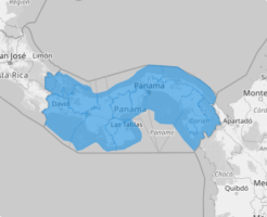 Map of Panama Provinces