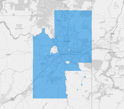 Map of U.S. Voting Precincts