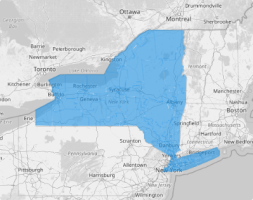 Map of New York State Assembly Districts