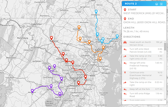 Automate your sales routes in minutes