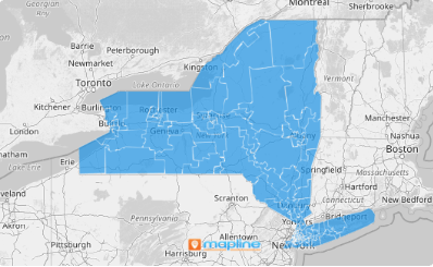 Map of US State LEgislative Districts