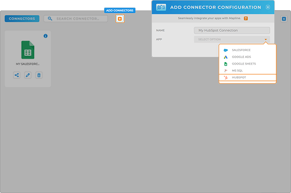 Integrate Hubspot with Mapline