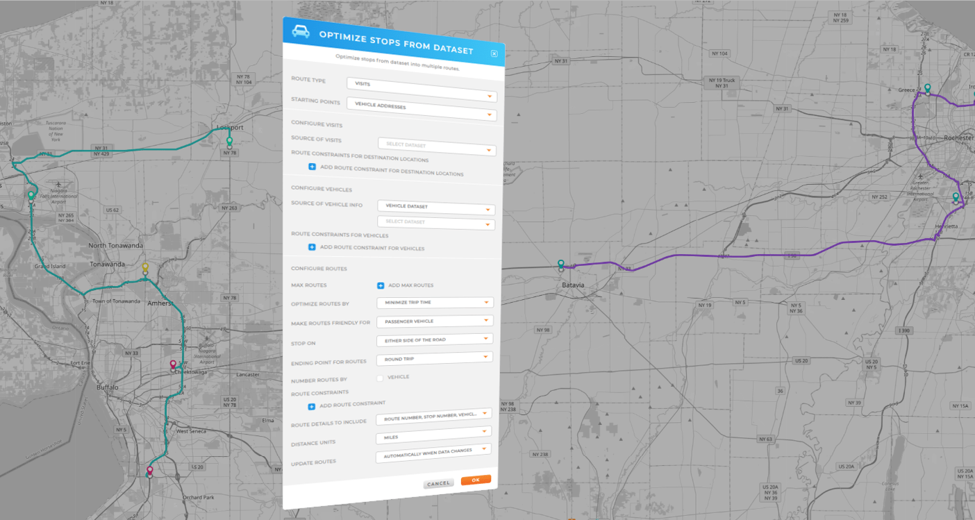 Route for any constraint
