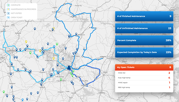 Seamless job tracking for field service teams