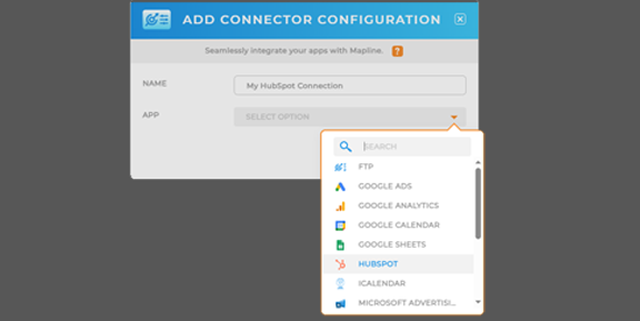Integrate Hubspot with Mapline